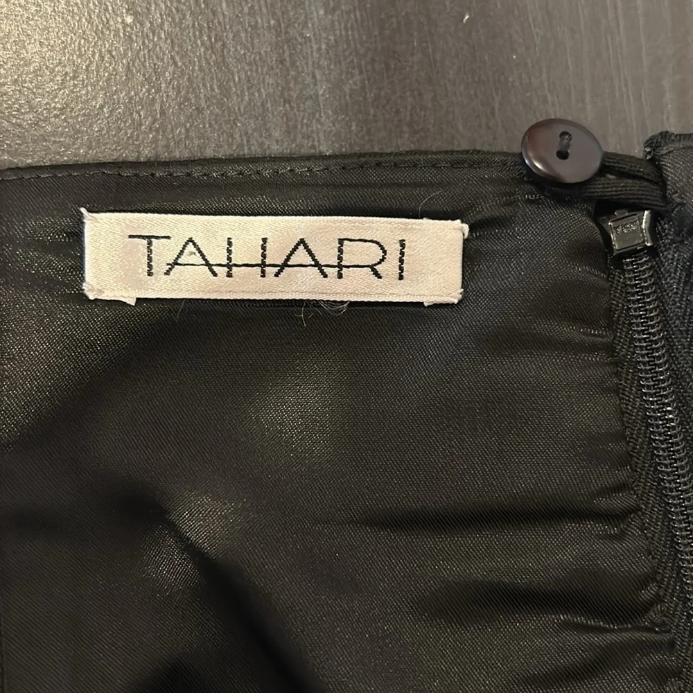Tahari 100% Pure Wool Black Pencil Skirt Size 12 - Picture 7 of 9